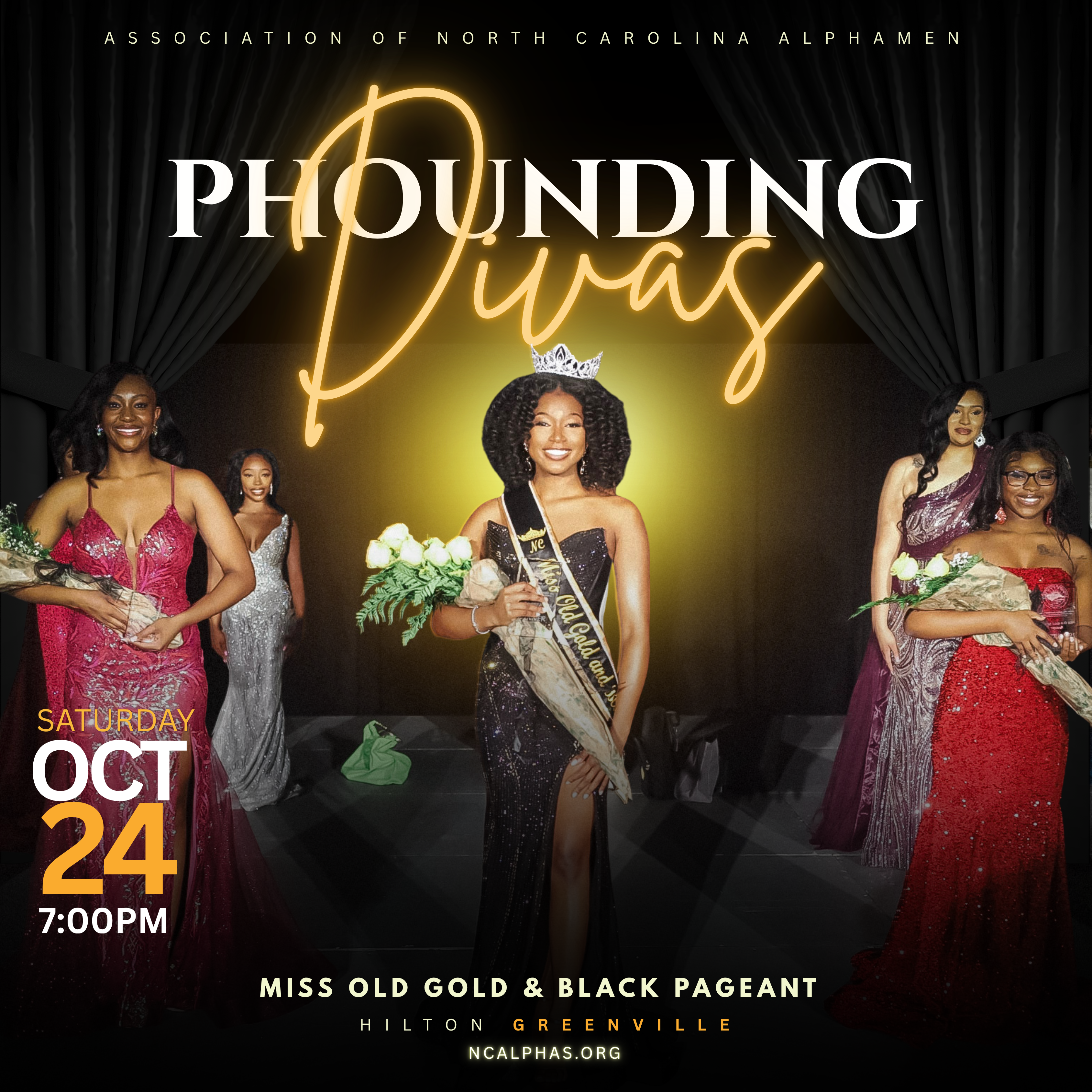 Miss Old Gold & Black Pageant Flyer