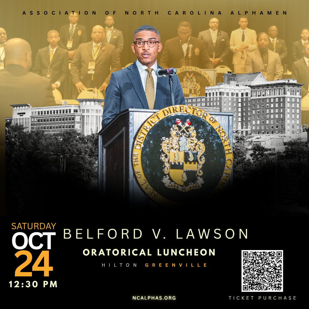 Belford V. Lawson Oratorical Luncheon Flyer